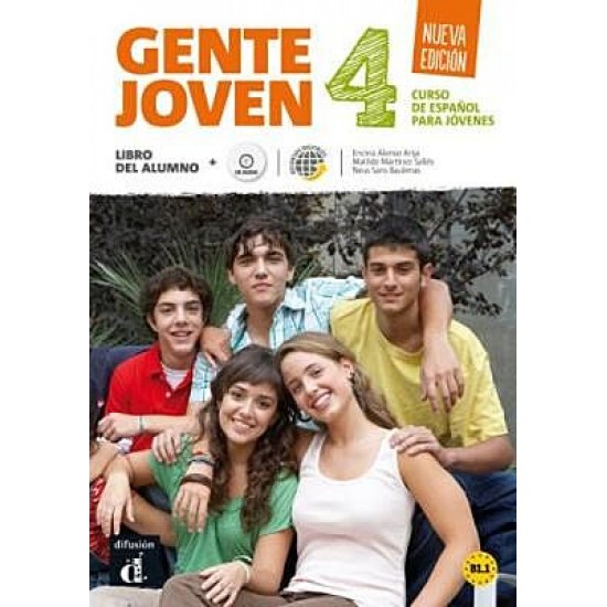 GENTE JOVEN 4 ALUMNO (+ CD) N/E GENTE JOVEN 4 ALUMNO (+ CD) N/E